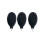 8Pcs Black Silicone Blower Squeeze Cleaner for Dust Removal 11