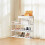 Shoe Storage Cabinet Dustproof Indoor 4-Tier 5