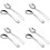 8Pcs Silver Adaptive Angled Spoon Tableware for Patients and Seniors 6