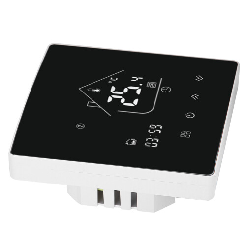 Programmable Touchscreen Thermostat With Smart WiFi App Control, Voice Activated Heating Controller Compatible Google Assistant And Amazon Alexa 2