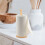 3Pcs Paper Towel Holder Stand Light Brown Bamboo Rustic Design for Kitchen 7