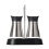 Stainless Steel Salt and Pepper Shakers 2-Pack 2
