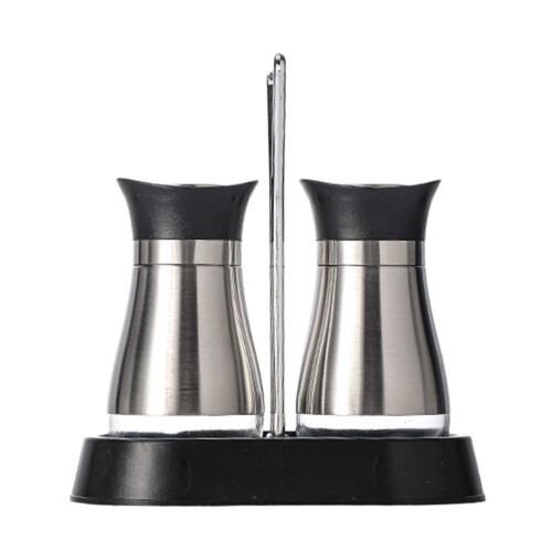 Stainless Steel Salt and Pepper Shakers 2-Pack 1