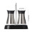 Stainless Steel Salt and Pepper Shakers 2-Pack 3