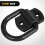 D-Ring Tie Down Anchors Black 4 pcs 1/2 inch 12000 lbs 3