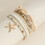 Shell Bracelet Set Women Boho Beaded 7 Pieces 2