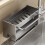 Utensil Holder, Compact Kitchen Sink Drying Rack - Durable and Stylish Solution, Self-Draining Tray Design, with Rag Rack 5