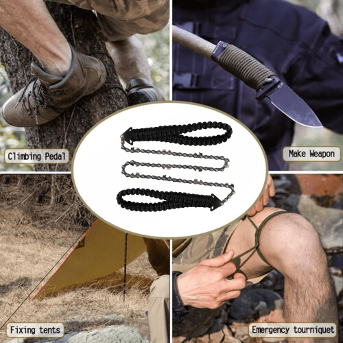 Πριόνι σχοινιού εξωτερικού χώρου φορητό αλυσοπρίονο πτυσσόμενο πολυλειτουργικό 2