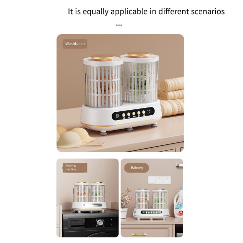 Portable Twin Tub Mini Washing Machine with Dryer 2.2 lbs 2