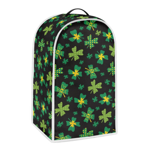 Kitchen Blender Dust Cover Polyester Universal Green Yellow 1