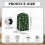 Kitchen Blender Dust Cover Polyester Universal Green Yellow 6