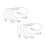 LED Strip Splitter Connector 4-Pin 2-Way Set 2