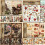 Handmade Retro Craft Paper Set 10 Sheets 3
