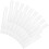 Unbranded clothing button tags with glue and needle, 10000 7