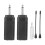 Low Noise Latency Wireless XLR Transmitter With Rechargeable Battery, UHF Wireless Microphone System Plug And Play Anti Interference Adjustable 1