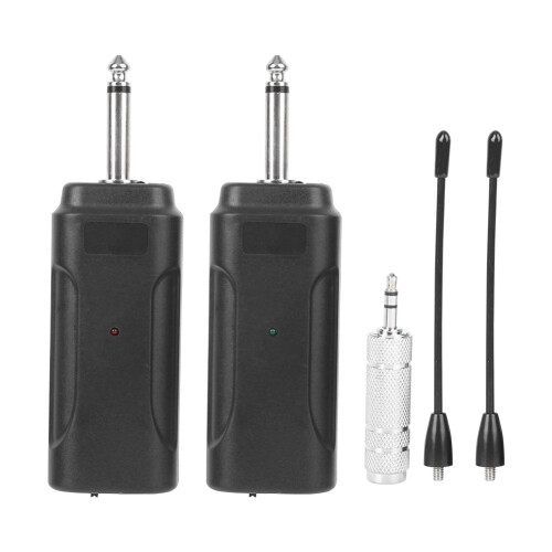 Low Noise Latency Wireless XLR Transmitter With Rechargeable Battery, UHF Wireless Microphone System Plug And Play Anti Interference Adjustable