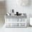 Plastic Storage Baskets White 1Pack For Home Use 7