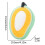 Thickened Fruit Dish Wash Sponge – Multifunctional, Lightweight, Decontaminating Kitchen Cleaning Sponge 2