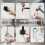 Black Round Bathroom Wall Towel Ring Single Holder 5