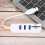Multi Functional USB Hub With Micro SD Reader Easy To Use Plug And Play Design High Efficiency Universal Compatibility For iPhone15Galaxy Laptop 6