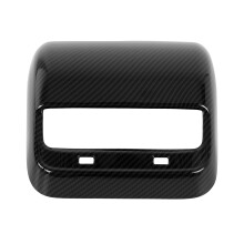 Glossy Carbon Pattern AC Vent Cover Compatible with Tesla Model3and Model Y, Easy Installation Rear Air Vent Trim with Smooth Touch Surface
