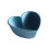 3Pcs Light Blue Ceramic Salad Dessert Fruit Bowls for Home 2