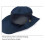 Cappello a secchiello in rete per uomo e donna, a tesa larga, pieghevole. 6