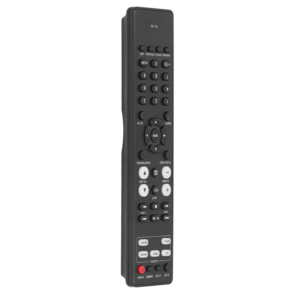 Rc-1162 Universal Big Button Tv Remote, Abs Compact, 70G Black 7901392118362