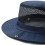 Cappello a secchiello in rete per uomo e donna, a tesa larga, pieghevole. 8