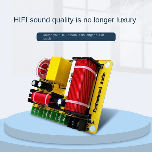 3 Way Speaker Frequency Divider 300W HiFi Crossover Filter Distributor for DIY Home Modification 2