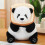 Plush Rabbit Dinosaur Panda Pillow Milk Tea Bread Toy 5pcs 3
