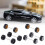 1/64 Model Car Wheels With Rubber Tires Basic ABS Modified J1 Toys Parts... 6