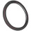 Steering Wheel Cover Microfiber Leather 14.5-15 Inch Black 3