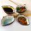 HEMOTON Leaf-Shaped Dipping Bowls Set of 4 5