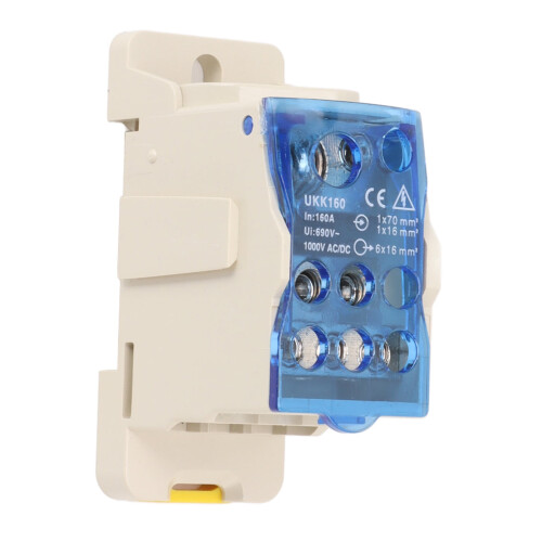 Κουτί σύνδεσης, κουτί διανομής AC/DC1000V160A επιβραδυντικό φλόγας PC Shell αγωγός χαλκού 2