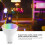 Voice Control Led Spotlight Bulb, Rgb Cw6W, Gu10Base, Smart Multi-color Light, Customizable Brightness And Color Temperature, Memory Function, For 4