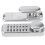 Mechanical Combination Lock for Home Security, Keyless Entry with Password Reset Function, Wide Application Range Including Apartments, Parking Lots 5