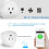 Google Home Compatible Smart Plug With Voice Control Matter Protocol Supported Thread Networking Bluetooth Mesh Features Intelligent App Scheduling 7