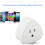 Google Home Compatible Smart Plug With Voice Control Matter Protocol Supported Thread Networking Bluetooth Mesh Features Intelligent App Scheduling 8