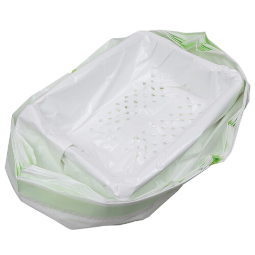 14St Kattenbak Filterzak Wit Duurzaam Plastic Kattenbak Accessoires 1