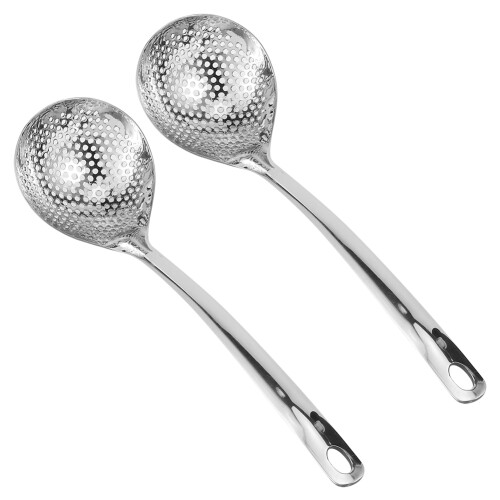 KitchenCollectionPerforatedTools, Σετ σουρωτήρι Spider πολλαπλών μεγεθών για άνετο σουρώμα και 2