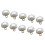 200 Pcs Mushroom Buttons Craft Decorations Women's 3