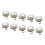 200 Pcs Mushroom Buttons Craft Decorations Women's 4
