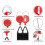 24Pcs 6 Colors Plastic Retractable Keychain Easy Release Buckle Lighter Holder Stretchable Lighter Case with Belt Clip 3
