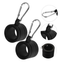 8Pcs Plastic Flag Pole Rings with Bearings 360 Degree Rotating Anti Wrap Flag Mounting Ring for 0.76-1.0In Flag Pole,A