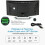 LED Digital Alarm Clock Temperature Bedside Desk Large Mirror Display Modern Hot 4