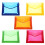 Polypropylene Document Folder with Snap Button 5 Pcs 8