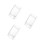3Pcs Lightweight Transparent Tpu Watch Install Protector 3