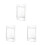3Pcs Lightweight Transparent Tpu Watch Install Protector 4
