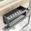 Rust-Resistant Sink Caddy Organizer – Multi-functional Kitchen Rack for Sponges, Dishcloths & Supplies, Drainage Design, Space-Saving 6